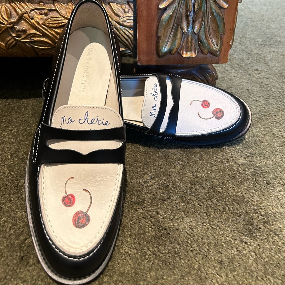 Ducks and Dexter penny loafers, NWT
